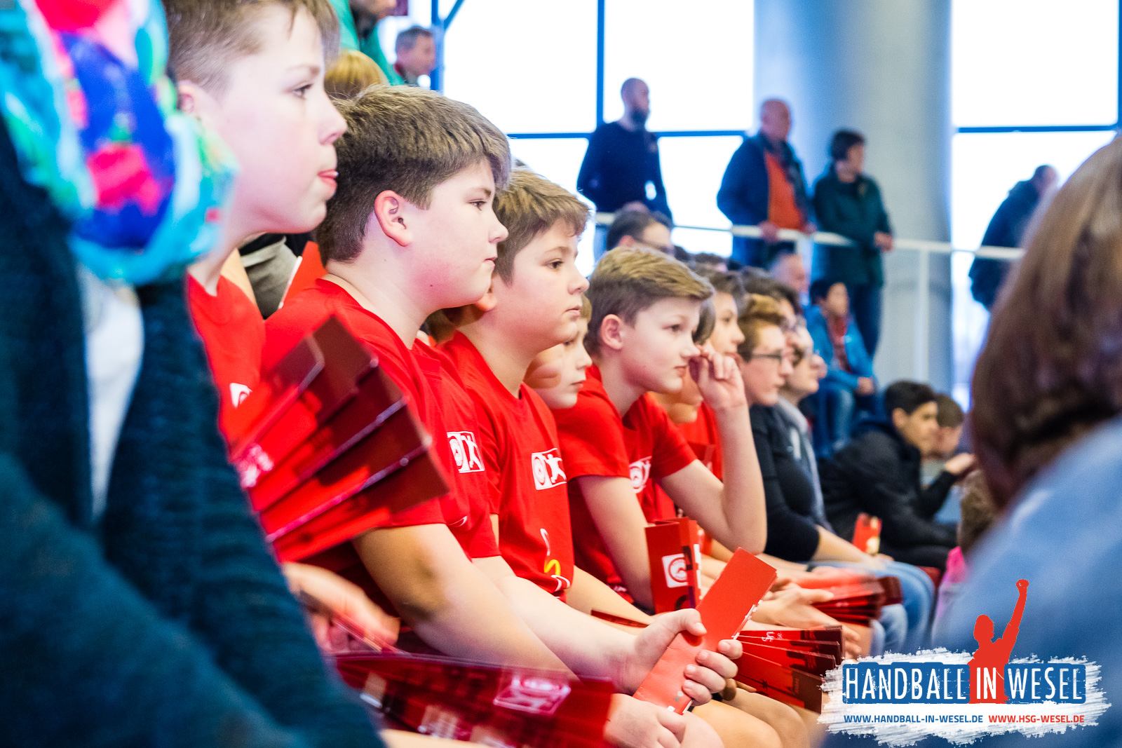 HSG Wesel E-Jugend / Einlaufkids TUSEM Essen 2017